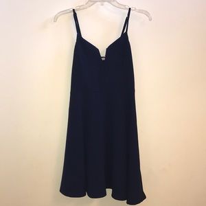 Navy blue dress